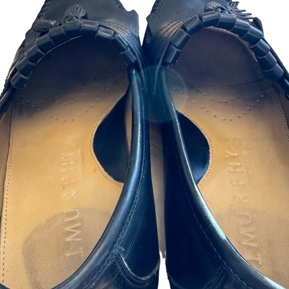 J Murphy Black Loafers Men's Size 10 - Picture 11 of 11